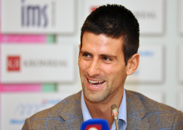 Novak je dobio iPod kao trofej kada je osvojio svoj prvi turnir.