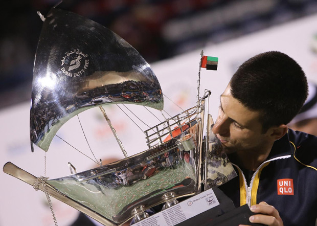 Novak je osvojio najviše titula u Melburnu, Dubaiju, Majamiju, Pekingu (3).