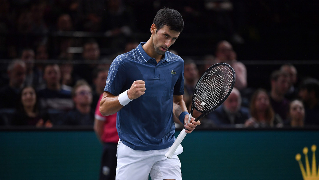 øverste hak utålmodig Ekstrem Novak beats Federer to clinch spot in Rolex Paris Masters final! – Novak  Djokovic