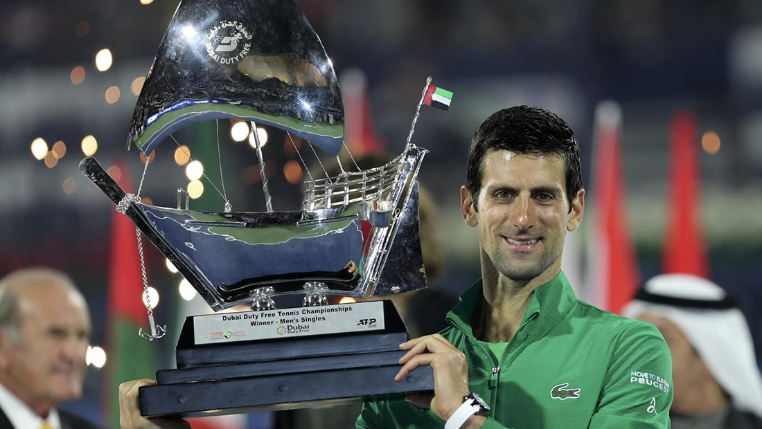 Sprong mout Groen Invincible Novak wins fifth Dubai crown! – Novak Djokovic