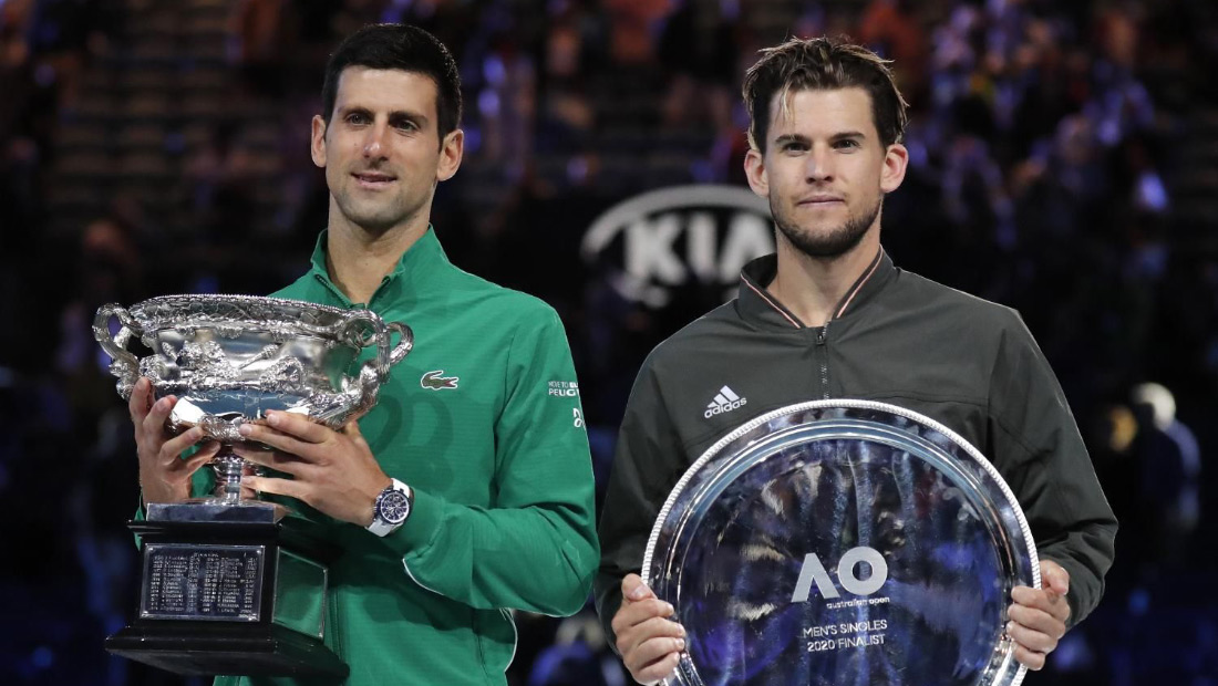 Australian Open Final Best Grand Slam match of the year! Novak Djokovic