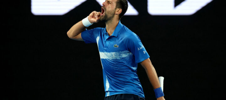 Novak lotta fino al secondo turno agli Australian Open – Novak Djokovic Novak lotta fino al secondo turno agli Australian Open – Novak Djokovic