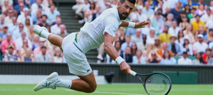 Novak Beats de Minaur per raggiungere il sedicesimo quarto di finale di Wimbledon-Novak Djokovic Novak Beats de Minaur per raggiungere il sedicesimo quarto di finale di Wimbledon-Novak Djokovic