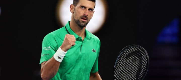 Novak reaches R4 and captures 400th Grand Slam match win! – Novak Djokovic