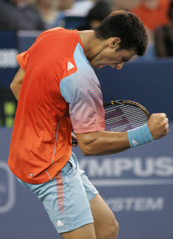 Take-up Stun Clam Cincinnati 2008 – Novak Djokovic